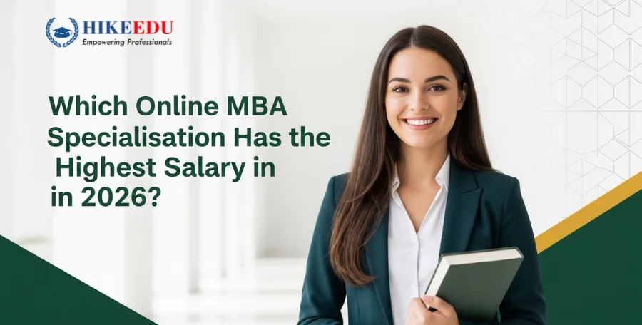Which Online MBA Specialisation Has the Highest Salary in 2026?
